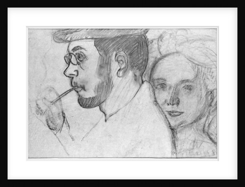 Pierre Bonnard and Marthe Denis 1899 by Maurice Denis