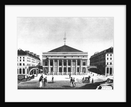 The Theatre de l'Odeon, c.1830 by French School