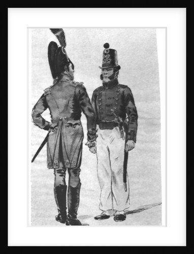 Costumes of French Marines from 1804 to 1814 by French School