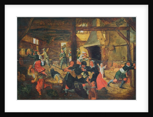 The Pillage of a Farm by French School