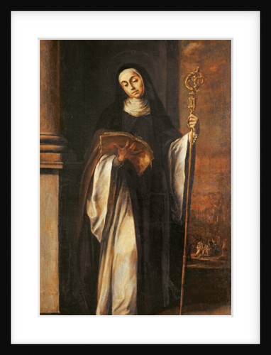St. Paula or An Abbess, 1655 by Juan de Valdes Leal