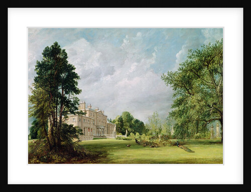 Malvern Hall, Warwickshire, 1821 by John Constable