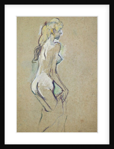 Nude Young Girl, 1893 by Henri de Toulouse-Lautrec