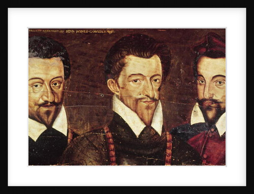 Portraits of Three Dukes of Guise by French School