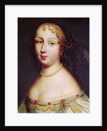 Portrait presumed to be Marie de Rabutin-Chantal Marquise de Sevigne by French School