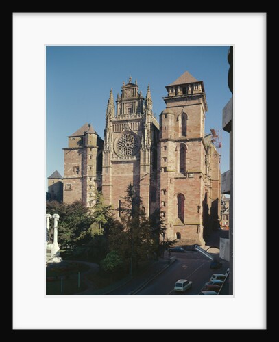 Facade of the Cathedral of Notre-Dame, 13th-16th century by School French