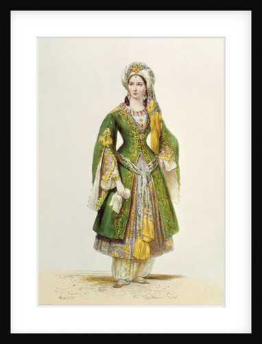 Mademoiselle Rachel as Roxane in 'Bajazet' by Jean Racine by Achille Deveria