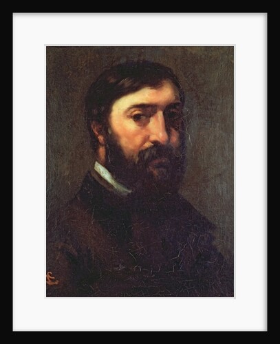 Portrait of Urbain Cuenot 1846 by Gustave Courbet