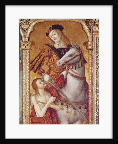 Virgin and Child with SS. Gregory and Martin by Nikola Bozidarovic