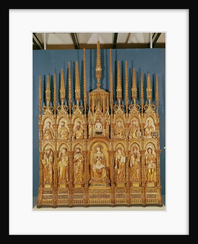 Polyptych depicting the Virgin and Child with Twelve Saints by Jacques de Pula