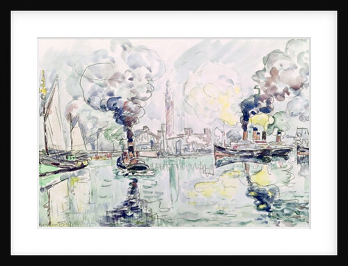 Cherbourg, 1931 by Paul Signac