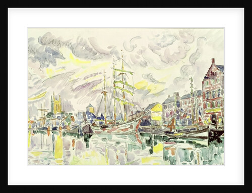 Fecamp, 1934 by Paul Signac