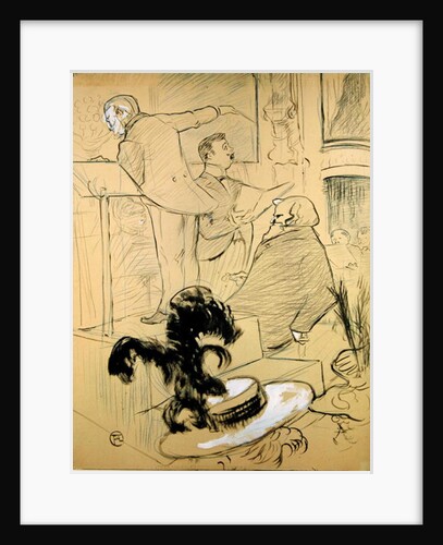 Ambroise Thomas at a rehearsal of his opera 'Francesca da Rimini', 1896 by Henri de Toulouse-Lautrec