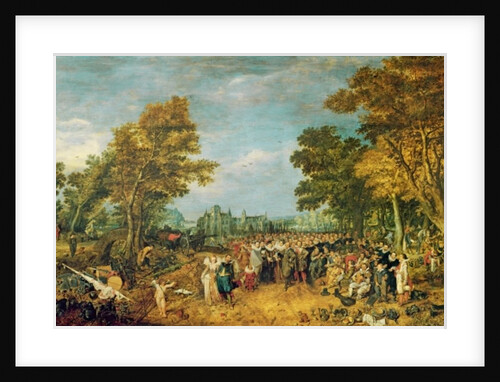 Allegory of the Truce of 1609 between the Netherlands and Spain, 1616 by Adriaen Pietersz. van de Venne