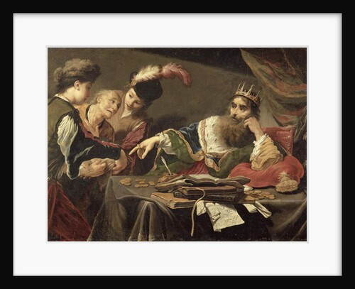 Croesus Receiving a Tribute from a Lydian Peasant, 1629 by Claude Vignon