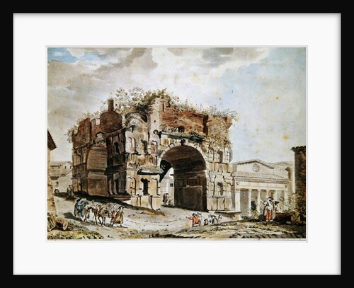 Roman Ruins by Hubert Robert