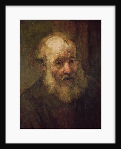 Head of an Old Man, c.1650 by Rembrandt Harmensz. van Rijn
