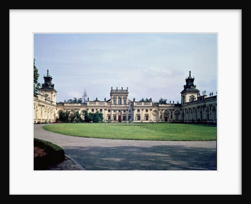 Exterior view of the palace, built c.1677 by Augustyn Locci