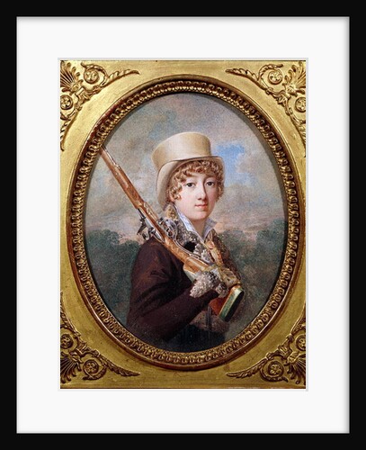 Natalie de Laborde de Mereville, Comtesse Charles de Noailles, in the Park at Mereville, c.1805 by Dutailly Dutailly