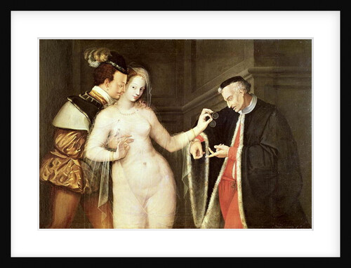 Woman Between Two Ages by French School