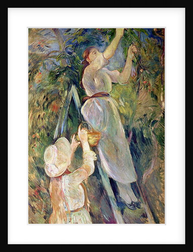 The Cherry Picker by Berthe Morisot