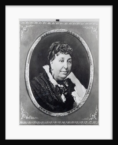 Portrait of George Sand by French Photographer