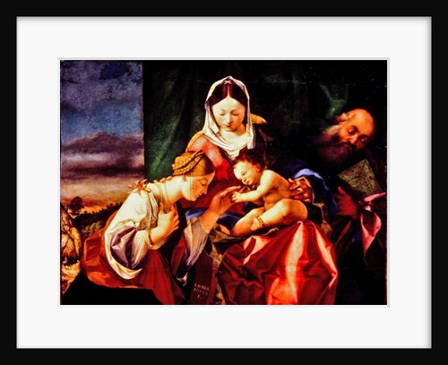 The Mystic Marriage of Saint Catherine, 1505/8 by Lorenzo Lotto