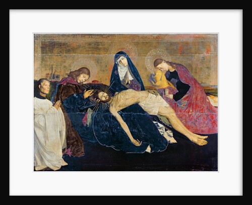The Avignon Pieta, 1450-60 by Enguerrand Quarton