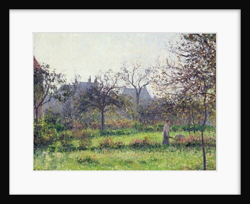 Morning Sun, Autumn, Eragny, 1897 by Camille Pissarro
