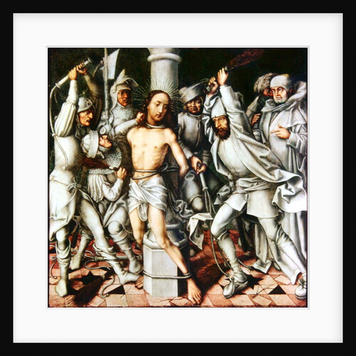 The Flagellation of Christ, detail from an altarpiece, 1496 by Hans Holbein the Elder