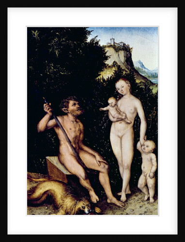 The Faun Family by Lucas the Younger Cranach