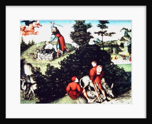 The Sacrifice of Isaac by Lucas the Elder Cranach