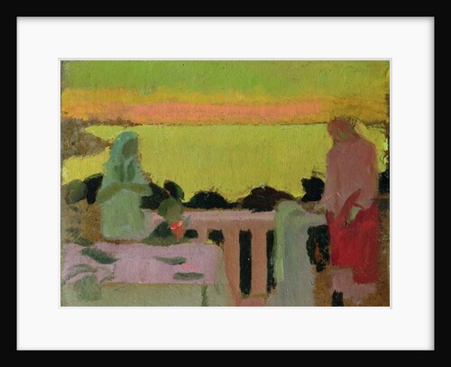 On the Balcony at Silencio, or Marthe and Marie in Silence, c.1917 by Maurice Denis