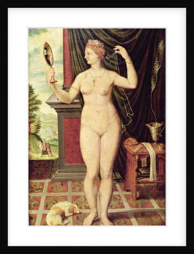 Venus with a Mirror by Fontainebleau School