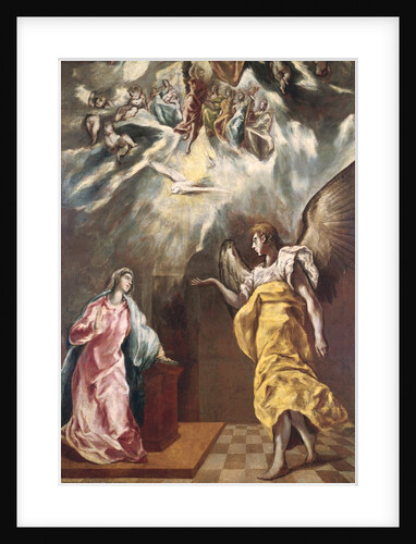 The Annunciation by El (1541-1614) Greco