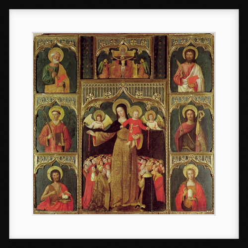 Altarpiece of the Virgin of the Rosary by Ludovico Brea