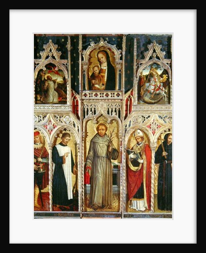 Altarpiece of St. Anthony by Ludovico Brea