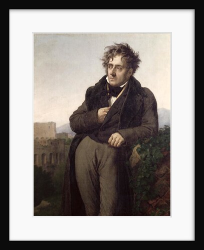 Portrait of Francois Rene Vicomte de Chateaubriand, c.1811 by Anne Louis Girodet de Roucy-Trioson