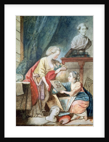 The Necker Family in 1780 by Germaine Necker