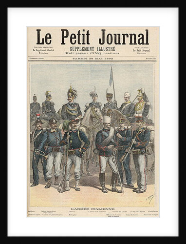 The Italian Army by Henri Meyer