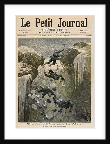 A Terrible Accident in the Alps by Henri Meyer