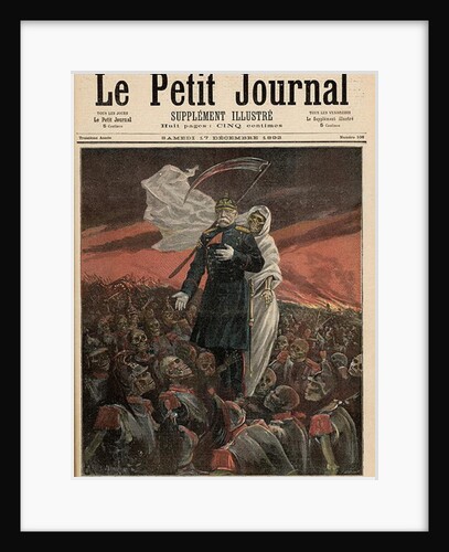 The Confession: Otto Von Bismarck with Death by Fortune Louis & Meyer Henri Meaulle