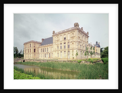 Exterior view of the chateau, built 1518-49 by French School