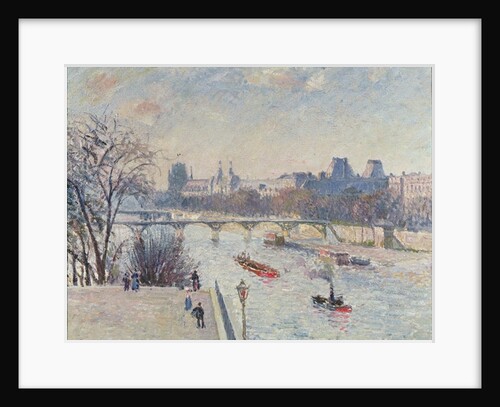 The Louvre, 1902 by Camille Pissarro