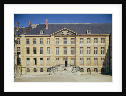 Exterior view of the Musee Saint-Remi by French School