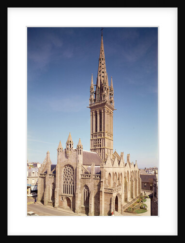 Exterior view of the Chapelle du Kreisker, 14th-15th century by School French