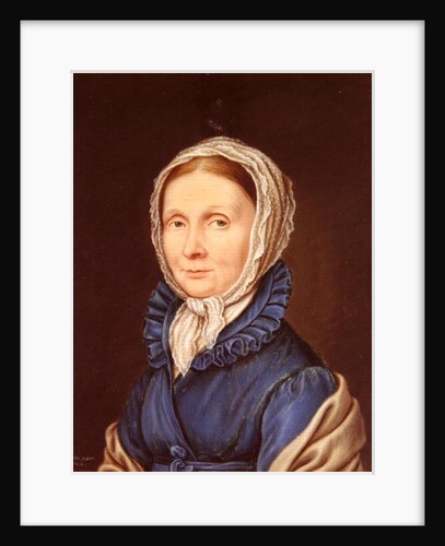 Juliane, Baroness von Kruedener nee Vietinghoff-Scheel, 1822 by Gustav Karl Friedrich Luderitz