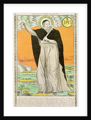 St. Ignatius of Loyola by French School