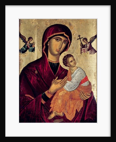 Icon depicting the Holy Mother of the Passion by Greek School