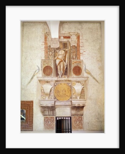 Argus Panoptes, in the Rocchetta by Donato Bramante